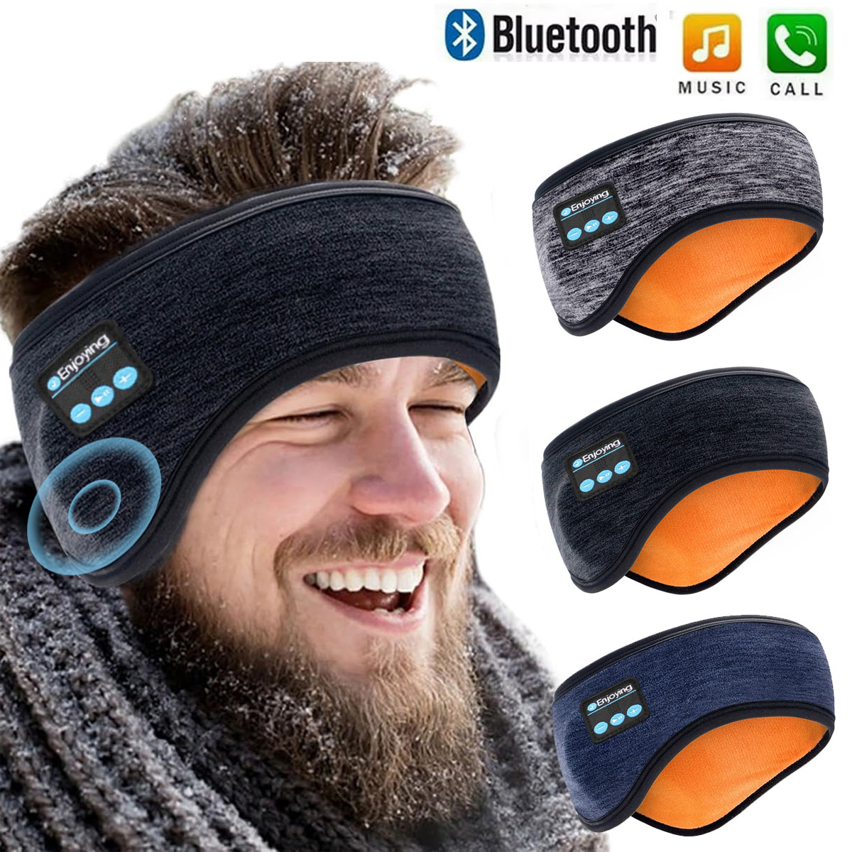 Outdoor Power Socket Cover - Kablosuz Bluetooth Kulaklıklar Kafa Bandı Unisex