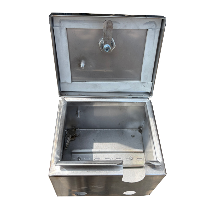 Outdoor Power Socket With Lock - Dış Mekan Paslanmaz Çelik Kilitli Metre