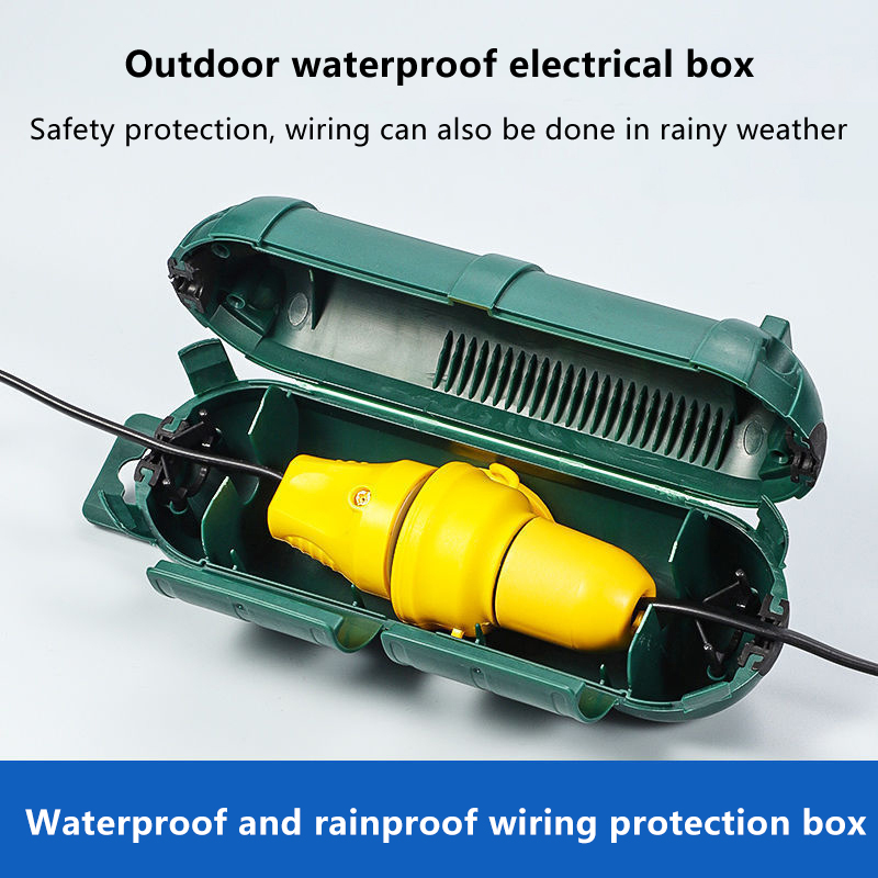 Outdoor Power Socket Cover - Dış Mekan Uzatma Kablosu Güvenlik Kapağı,