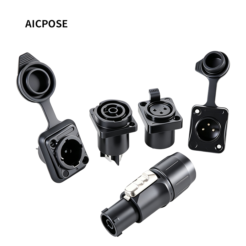 Outdoor Power Socket With Lock - 10 adet Su Geçirmez Powercon True