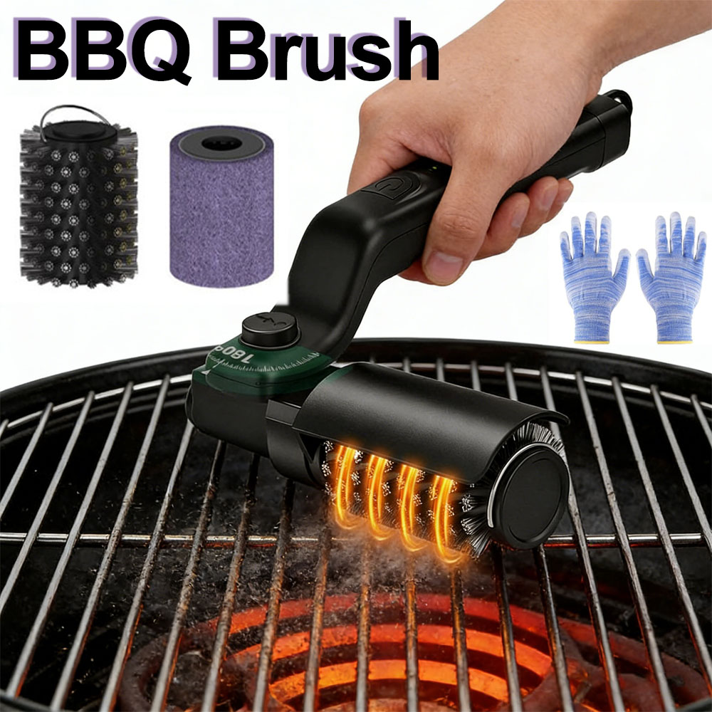 Outdoor Power Grill - Elektrikli Izgara Fırçası Şarj Edilebilir 3