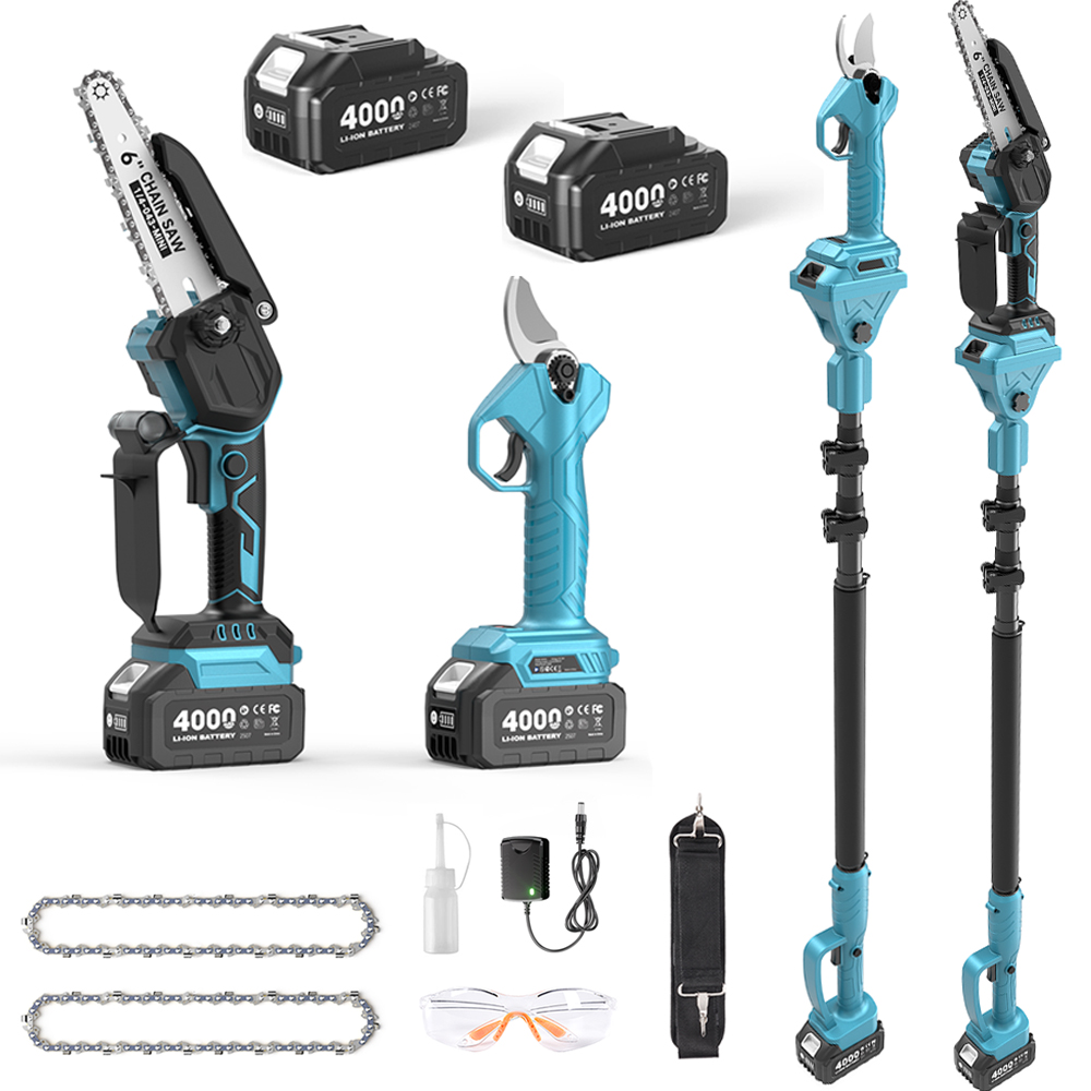 Pole Saw Cordless - Taskstar 3'ü 1 Arada Fırçasız Daldırma