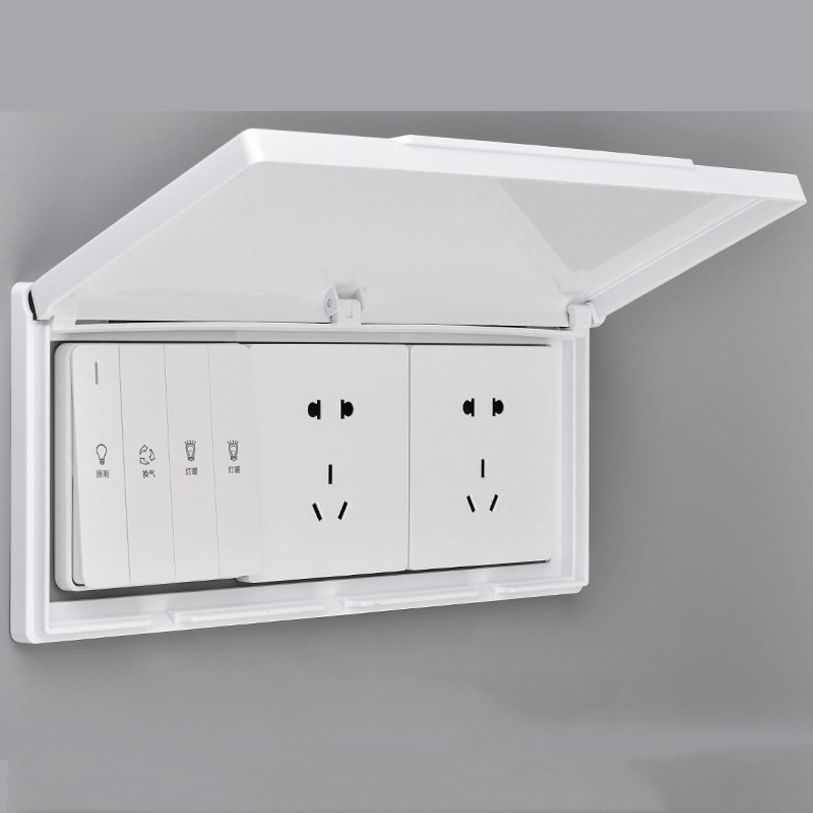 3 Gang su geçirmez çıkış kapağ - Outdoor Power Socket Cover incelemesi ve fiyatı