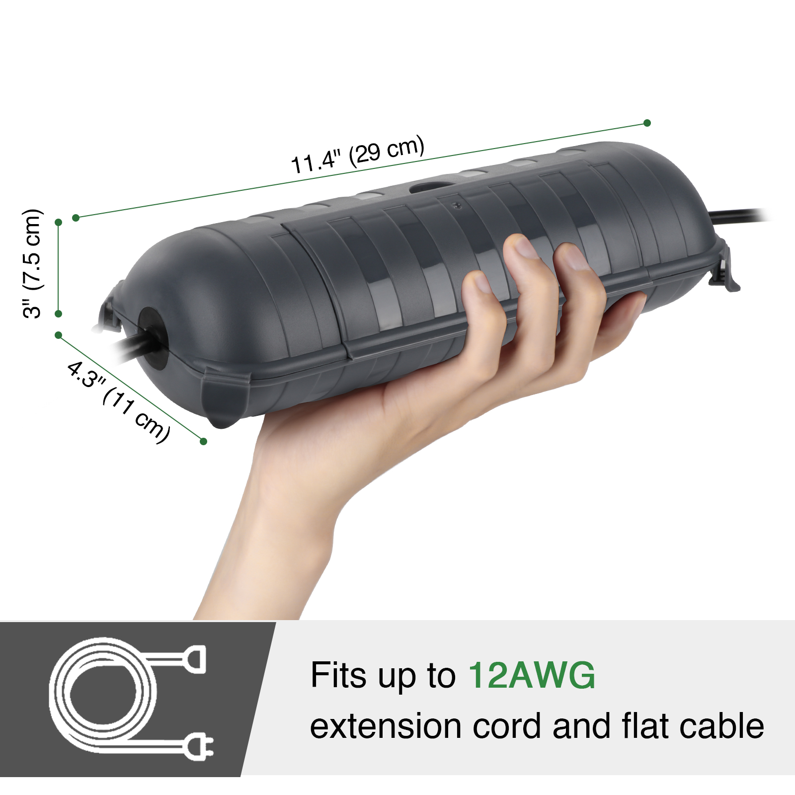Büyük Hava Koşullarına Dayanık - Outdoor Power Socket Cover incelemesi ve fiyatı