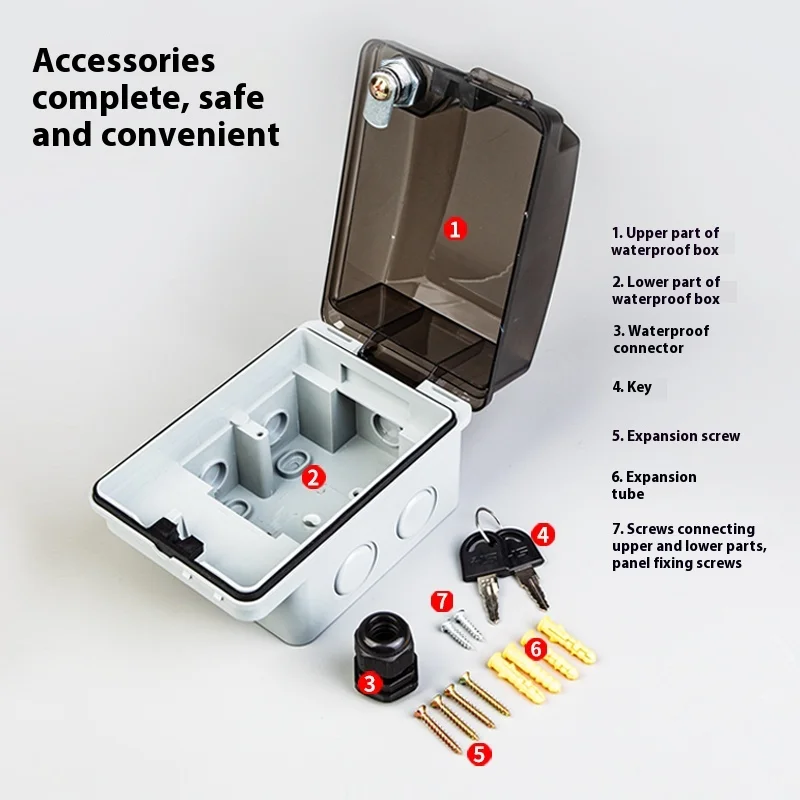 Dış Mekan 86 Tip Açık Montajlı - Outdoor Power Socket With Lock incelemesi ve fiyatı