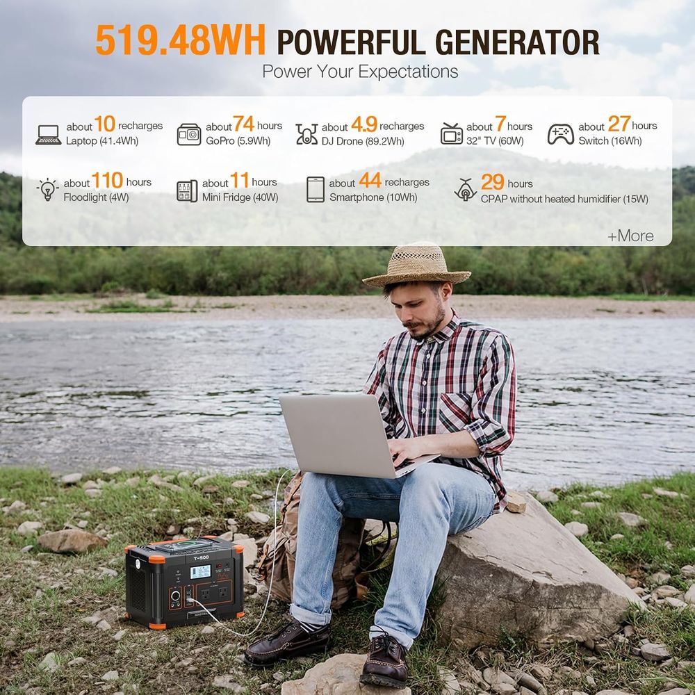 Portale Güç İstasyonu 500W (Ma - Outdoor Power Vac incelemesi ve fiyatı