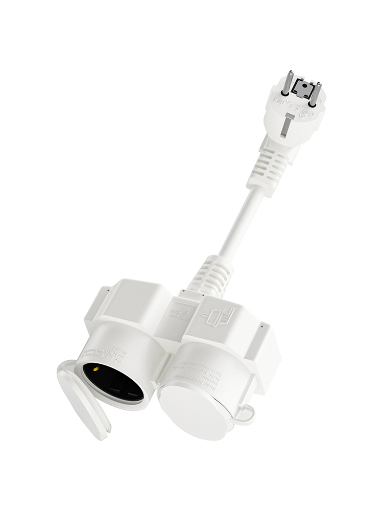 2 Schuko Prizli AB Uzatma Kabl - Outdoor Power Socket Cover incelemesi ve fiyatı