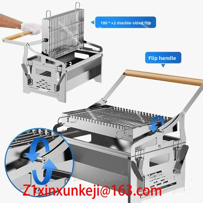 Çevirmeli Kömürlü Barbekü Izga - Outdoor Power Grill incelemesi ve fiyatı