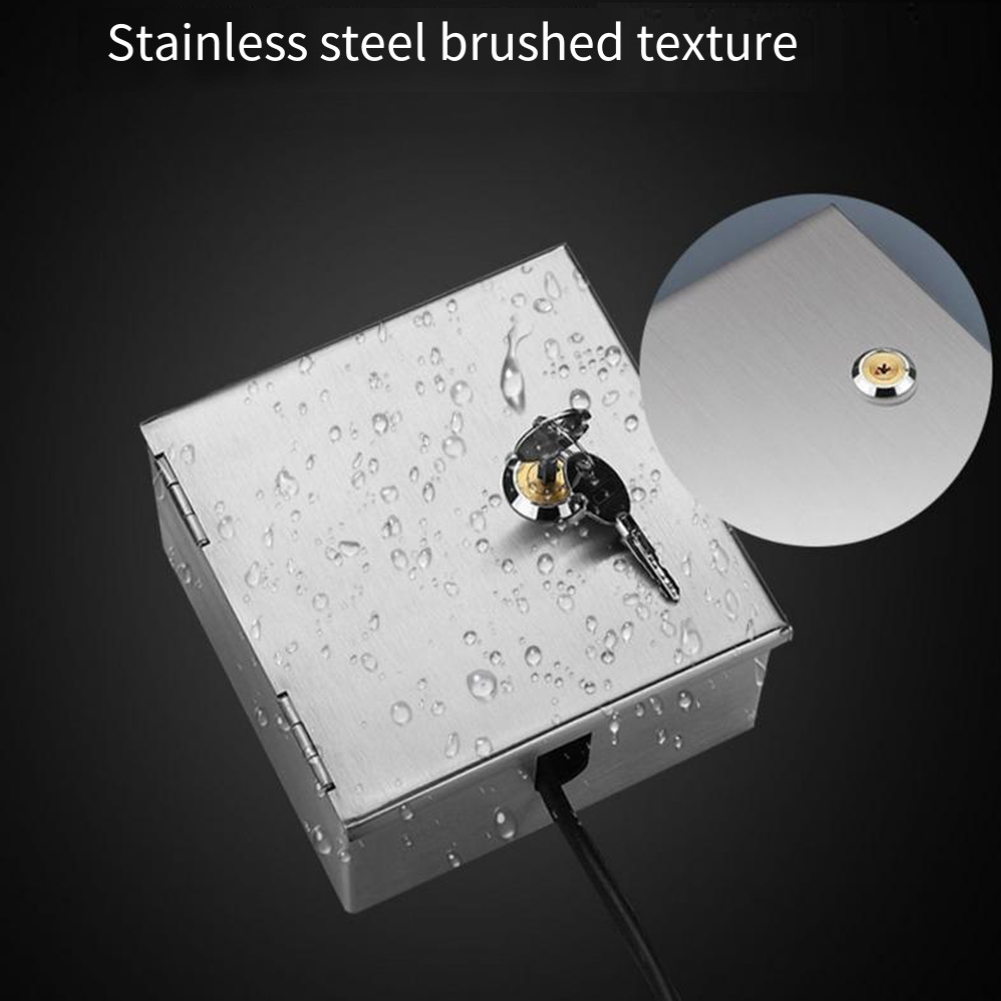 Paslanmaz Çelik Dış Mekan Elek - Outdoor Power Socket With Lock incelemesi ve fiyatı