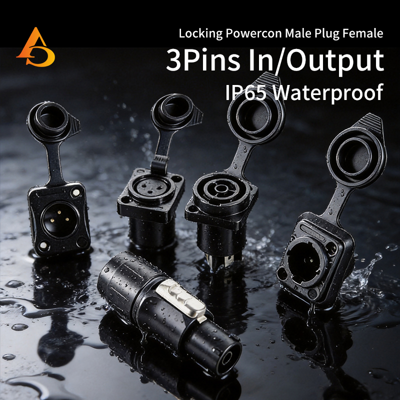 10 adet Su Geçirmez Powercon T - Outdoor Power Socket With Lock incelemesi ve fiyatı