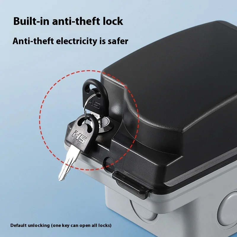 Dış Mekan Su Geçirmez Priz Açı - Outdoor Power Socket With Lock incelemesi ve fiyatı