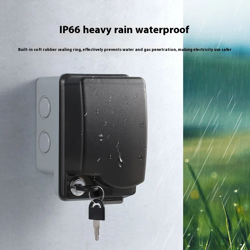 Dış Mekan Su Geçirmez Priz Açı - Outdoor Power Socket With Lock incelemesi ve fiyatı