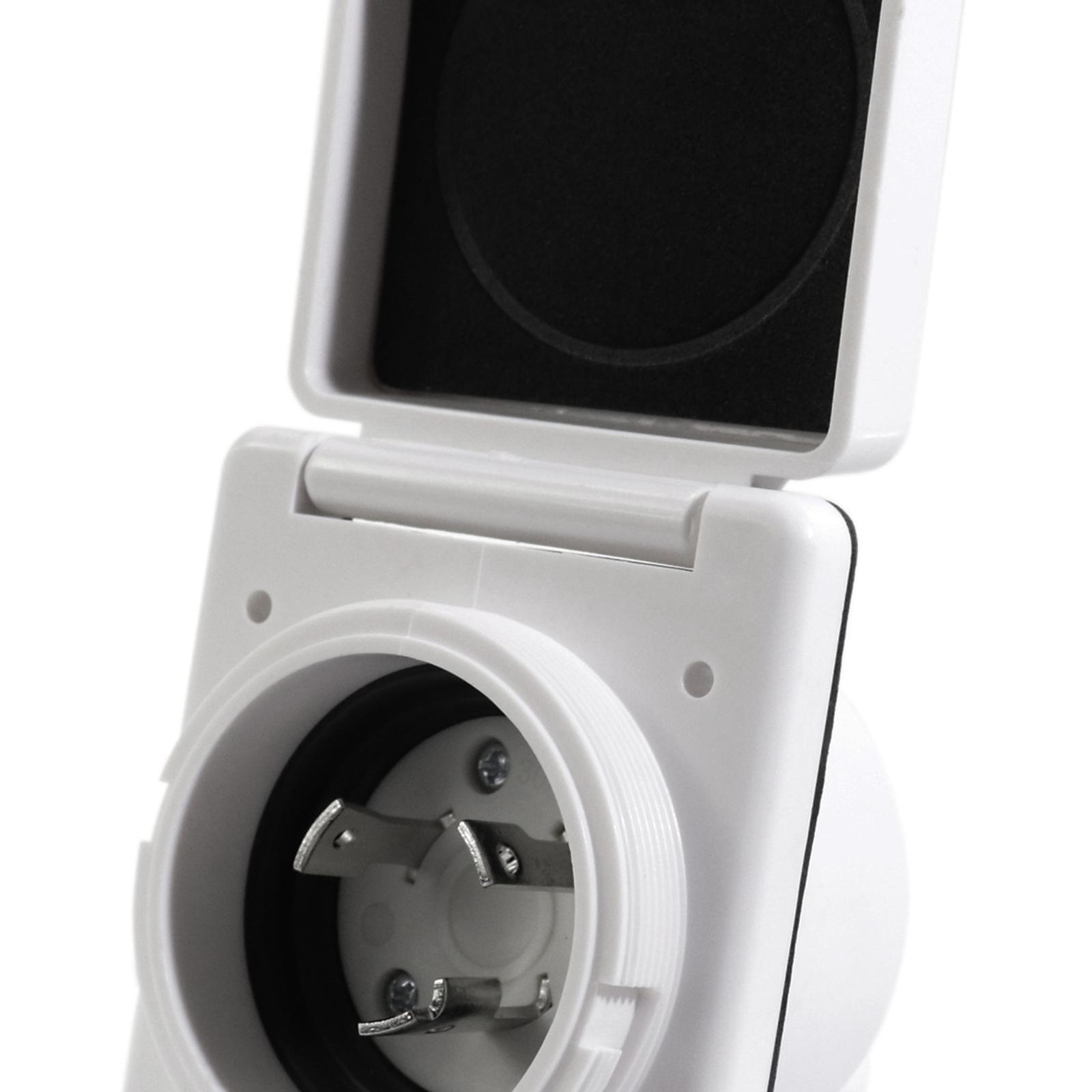 Su geçirmez Flanşlı Giriş Güç  - Outdoor Power Socket With Lock incelemesi ve fiyatı